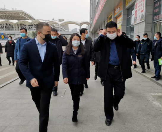 李松殿一行督導(dǎo)南昌長途汽車站疫情防控、春運(yùn)安全生產(chǎn)工作