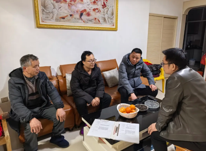 黎川分公司開展駕駛員家訪工作