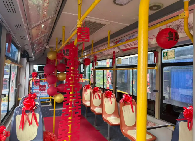 景德鎮(zhèn)長運：公交婚車全新上線，引領(lǐng)文明婚嫁新風(fēng)尚